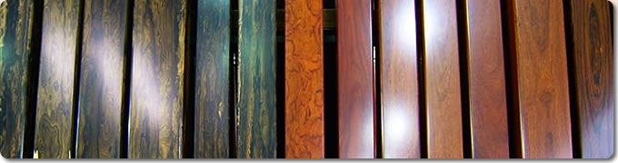 床柱 薄貼床柱　けやき　　3000x135角　塗装品 - 5